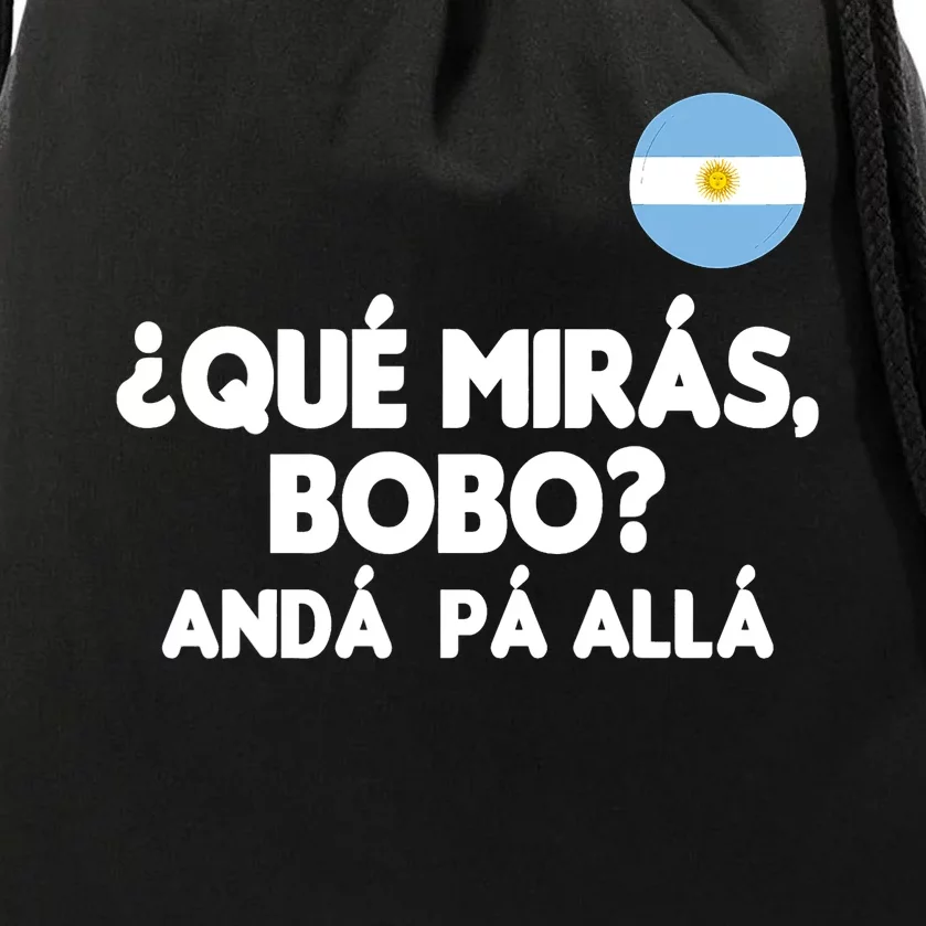 Qué Miras Bobo Qué Mira Bobo Gift Drawstring Bag