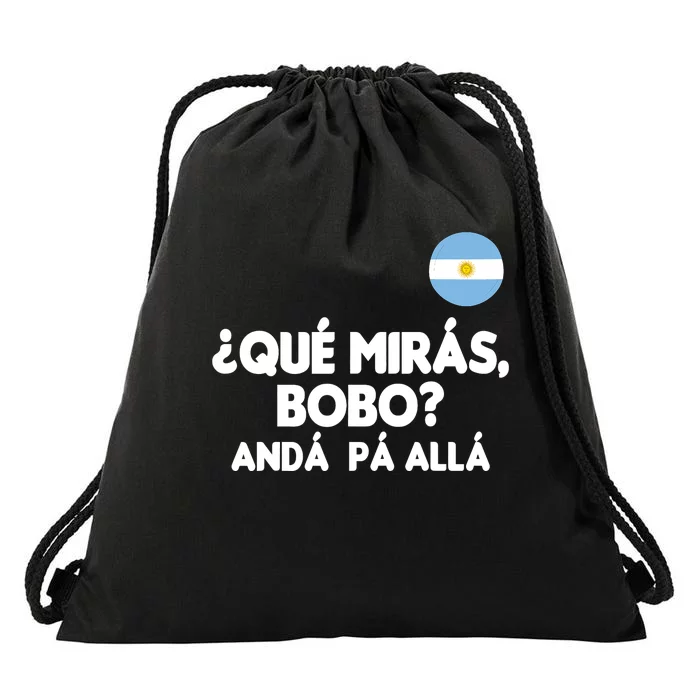 Qué Miras Bobo Qué Mira Bobo Gift Drawstring Bag