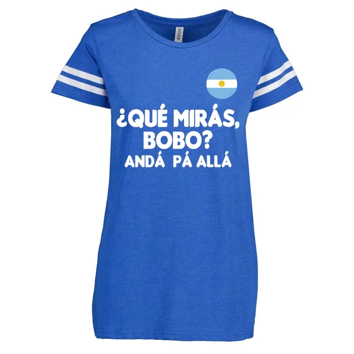 Qué Miras Bobo Qué Mira Bobo Gift Enza Ladies Jersey Football T-Shirt