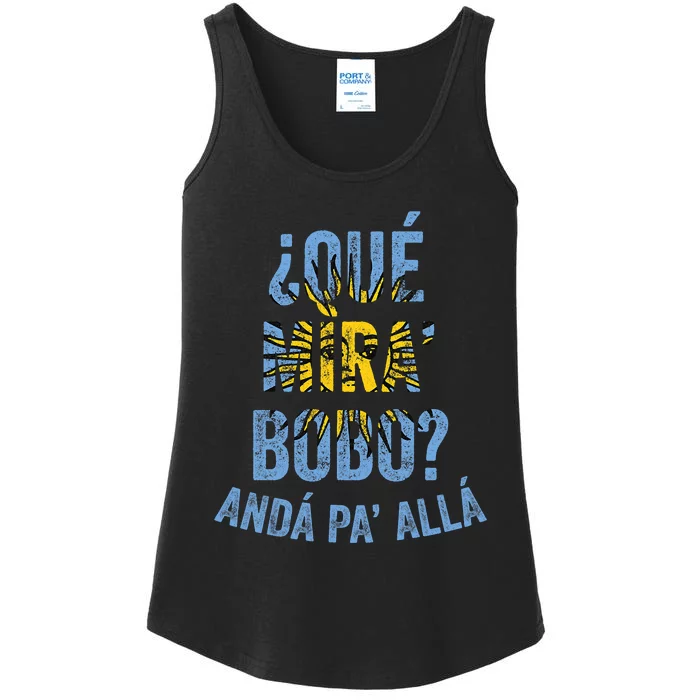 Qué Miras Bobo, Qué Mira Bobo Costume Ladies Essential Tank