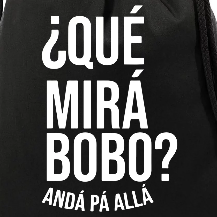 Qué Miras Bobo Qué Mira Bobo Argentina Drawstring Bag