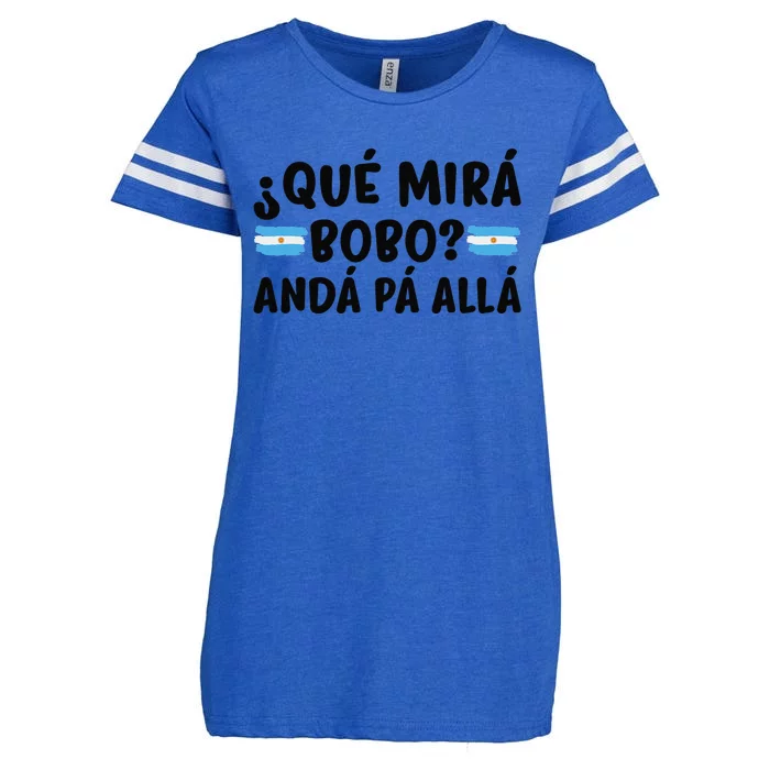 Qué Miras Bobo Qué Mira Bobo Argentina Enza Ladies Jersey Football T-Shirt