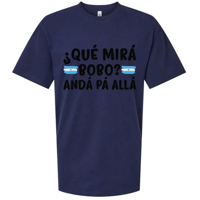 Qué Miras Bobo Qué Mira Bobo Argentina Sueded Cloud Jersey T-Shirt