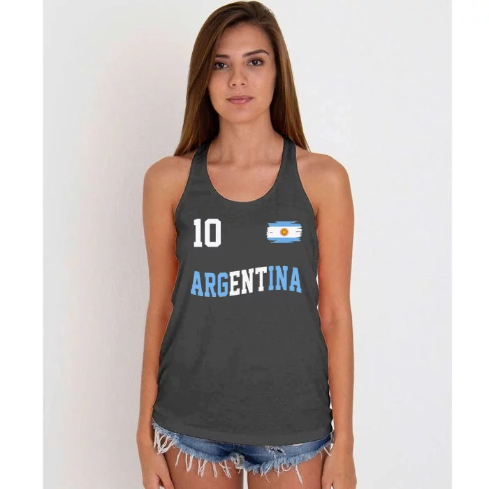 QUI MIRA BOBO, ANDA PA' ALLA BOBO! VIRAL MEME 10 ARGENTINA Women's Knotted Racerback Tank