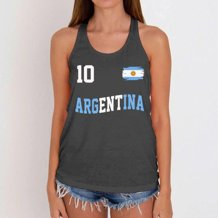 QUI MIRA BOBO, ANDA PA' ALLA BOBO! VIRAL MEME 10 ARGENTINA Women's Knotted Racerback Tank