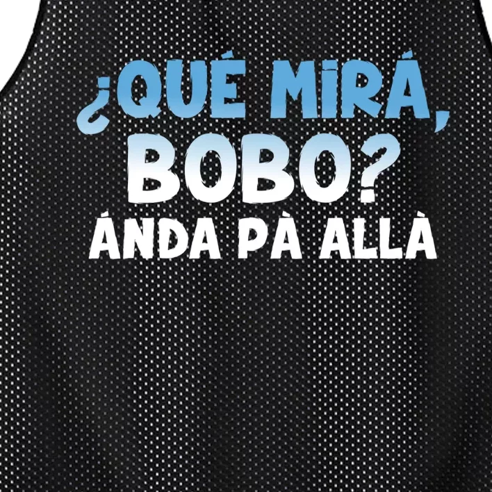 Qué Miras Bobo Argentina Qué Mira Bobo Trending Mesh Reversible Basketball Jersey Tank