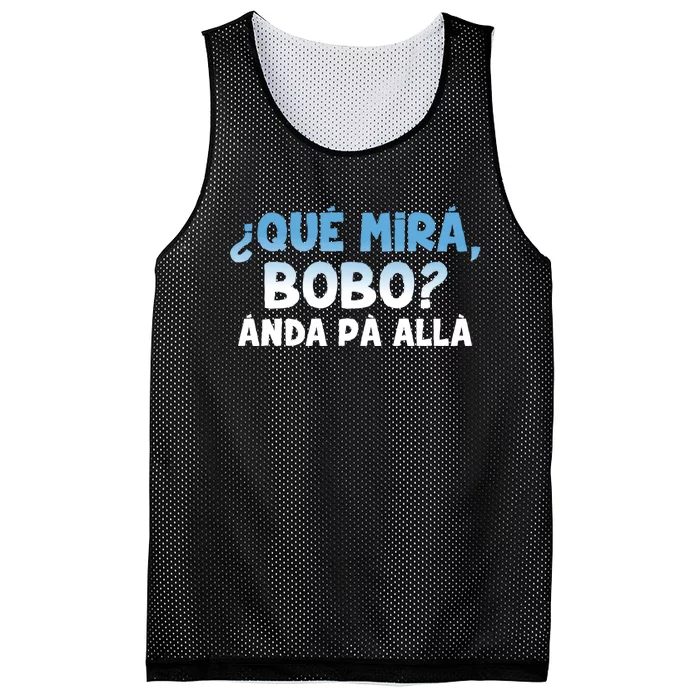 Qué Miras Bobo Argentina Qué Mira Bobo Trending Mesh Reversible Basketball Jersey Tank