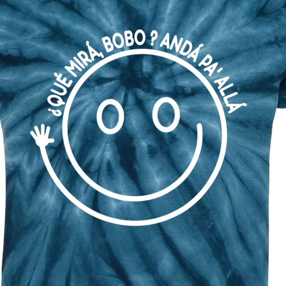 Qué Miras Bobo Qué Mira Bobo Kids Tie-Dye T-Shirt