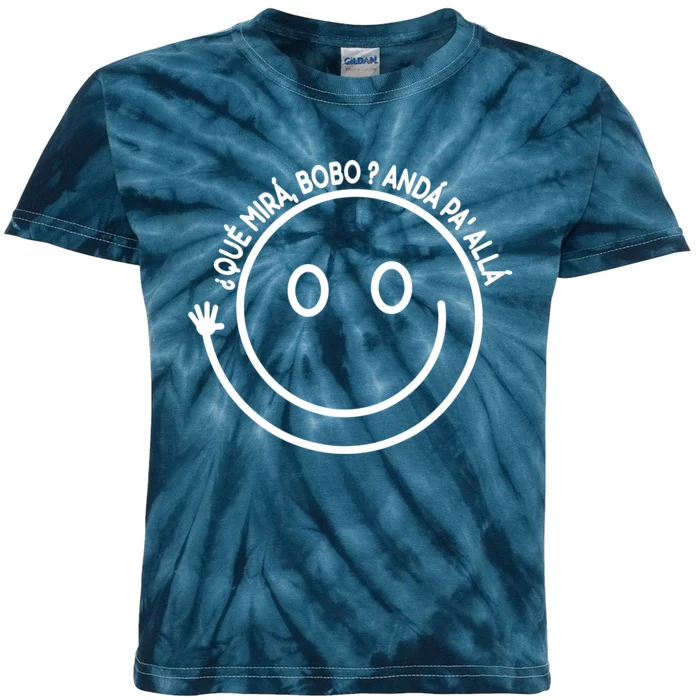 Qué Miras Bobo Qué Mira Bobo Kids Tie-Dye T-Shirt