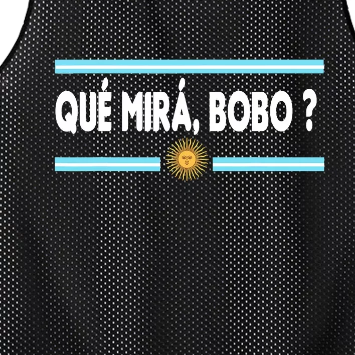 Qué Miras Bobo ? Tee Funny Saying Humor Qué Miras Bobo Mesh Reversible Basketball Jersey Tank