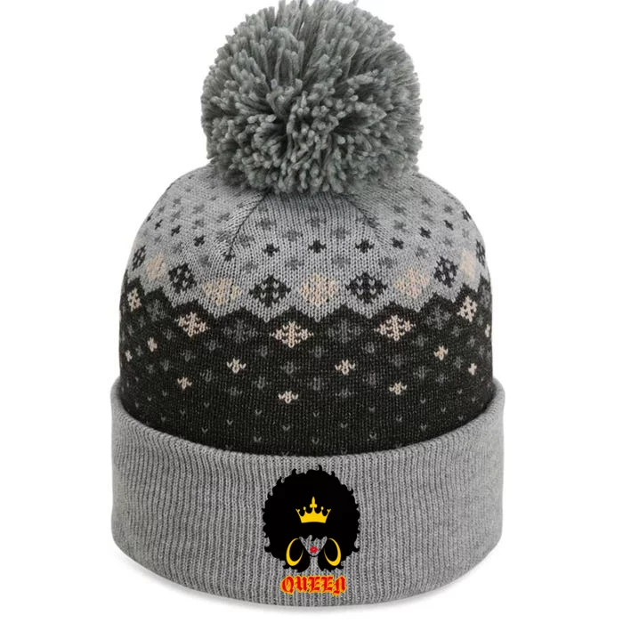 Queen Meaningful Gift The Baniff Cuffed Pom Beanie