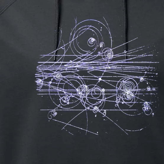 Quantum Mechanics Higgs Boson LHC Particle Physics Scientist Performance Fleece Hoodie