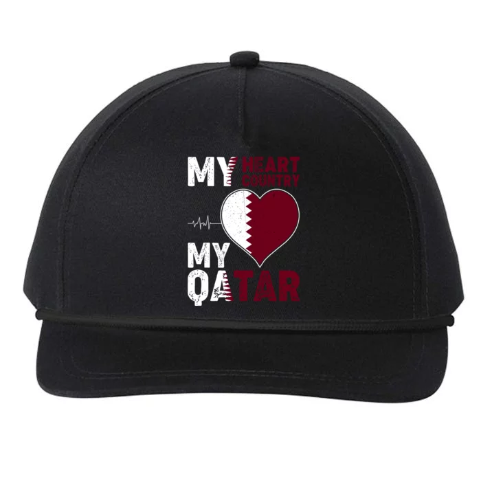 Qatar My Heart My Country Snapback Five-Panel Rope Hat