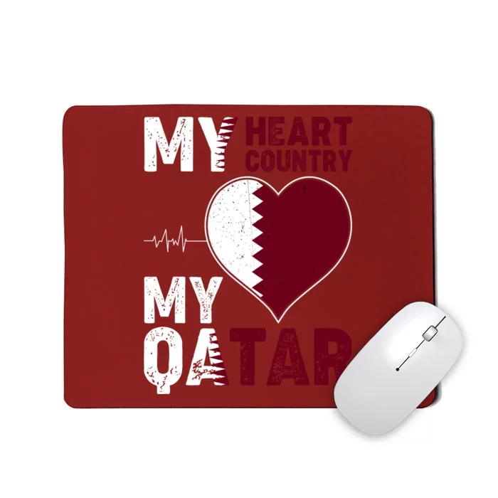 Qatar My Heart My Country Mousepad