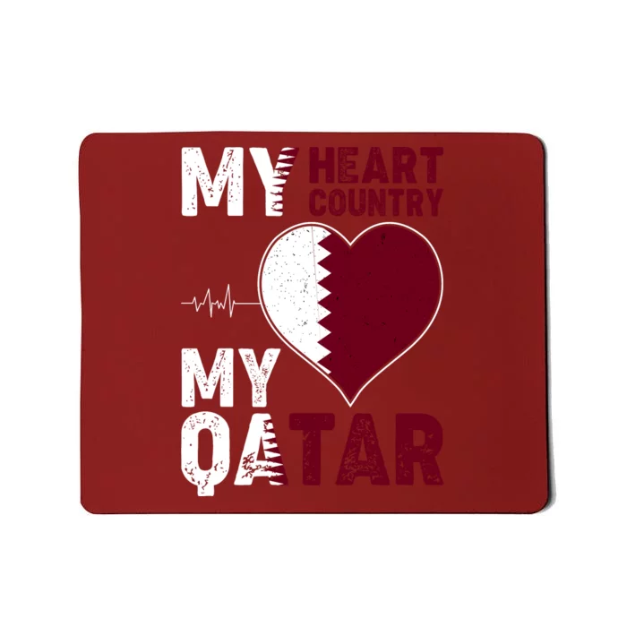 Qatar My Heart My Country Mousepad