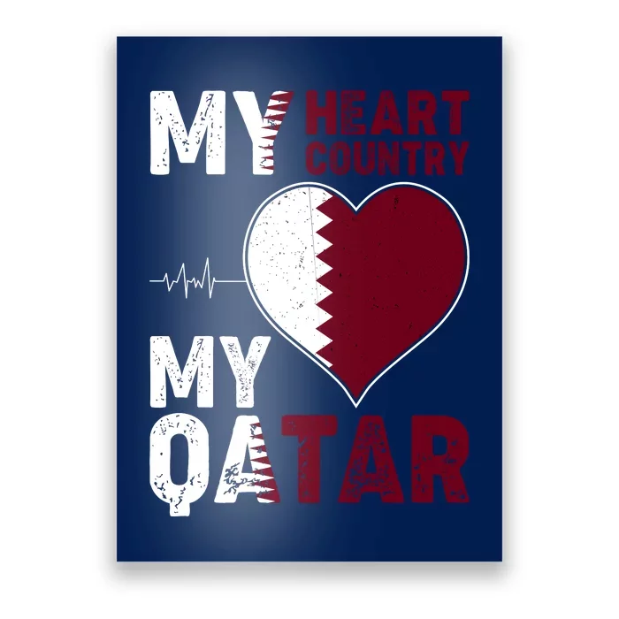 Qatar My Heart My Country Poster