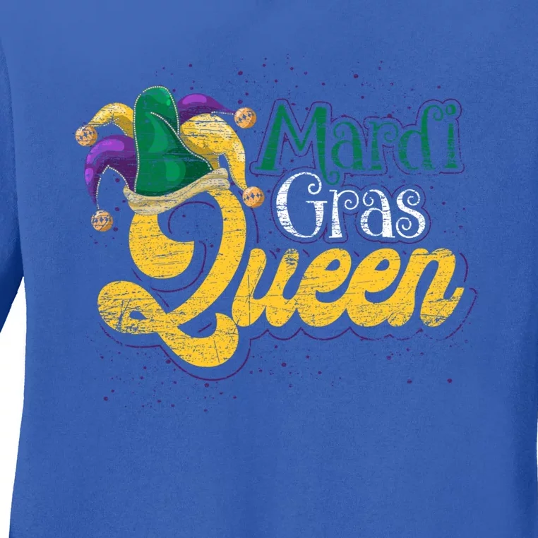 Queen Masquerade Party Costume Gift Mardi Gras Gift Ladies Long Sleeve Shirt