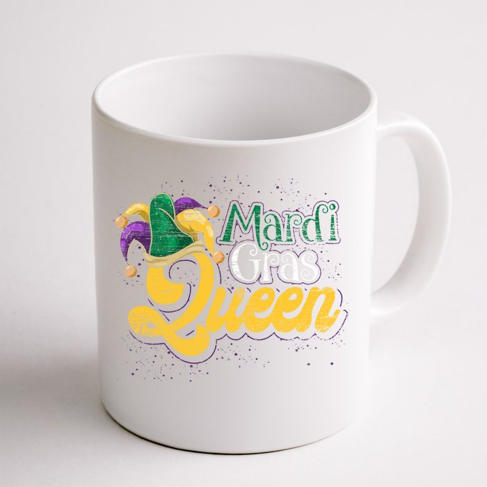 Queen Masquerade Party Costume Gift Mardi Gras Gift Front & Back Coffee Mug