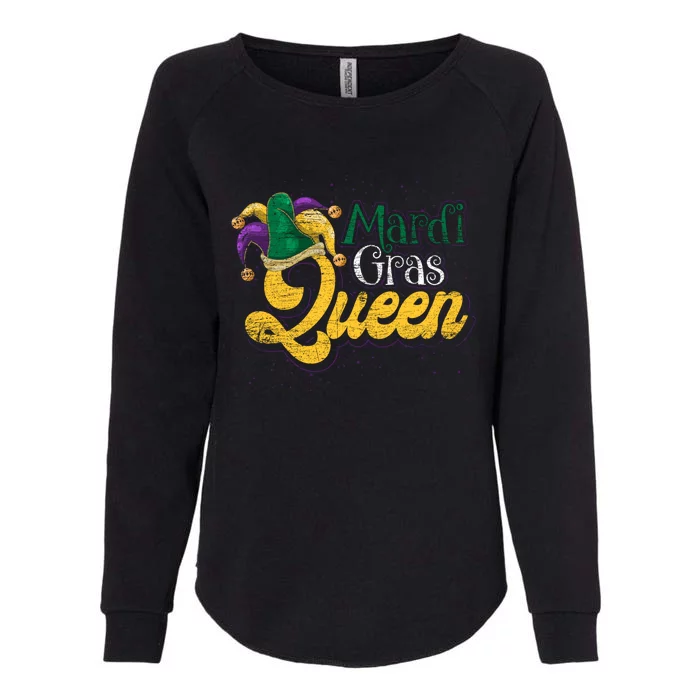 Queen Masquerade Party Costume Gift Mardi Gras Gift Womens California Wash Sweatshirt