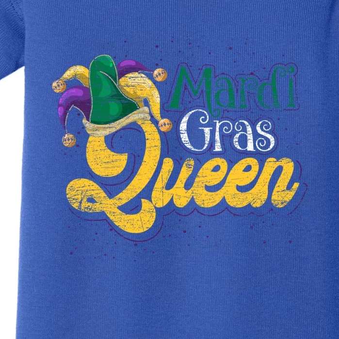 Queen Masquerade Party Costume Gift Mardi Gras Gift Baby Bodysuit