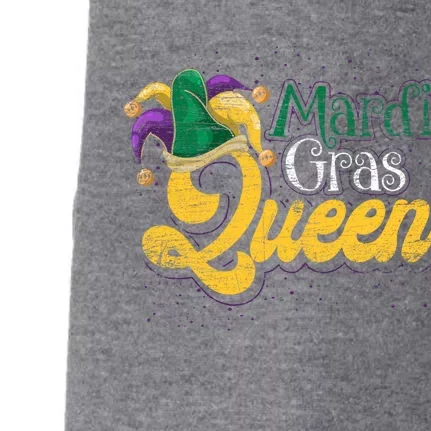 Queen Masquerade Party Costume Gift Mardi Gras Gift Doggie 3-End Fleece Hoodie