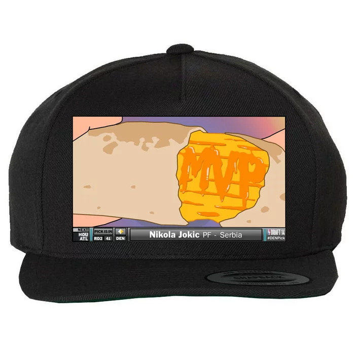 Quesarito Mvp Wool Snapback Cap