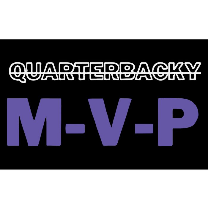 Quarterbacky Mvp Bumper Sticker