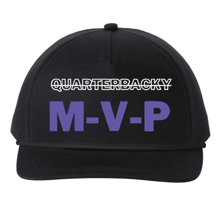 Quarterbacky Mvp Snapback Five-Panel Rope Hat