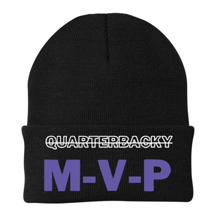 Quarterbacky Mvp Knit Cap Winter Beanie