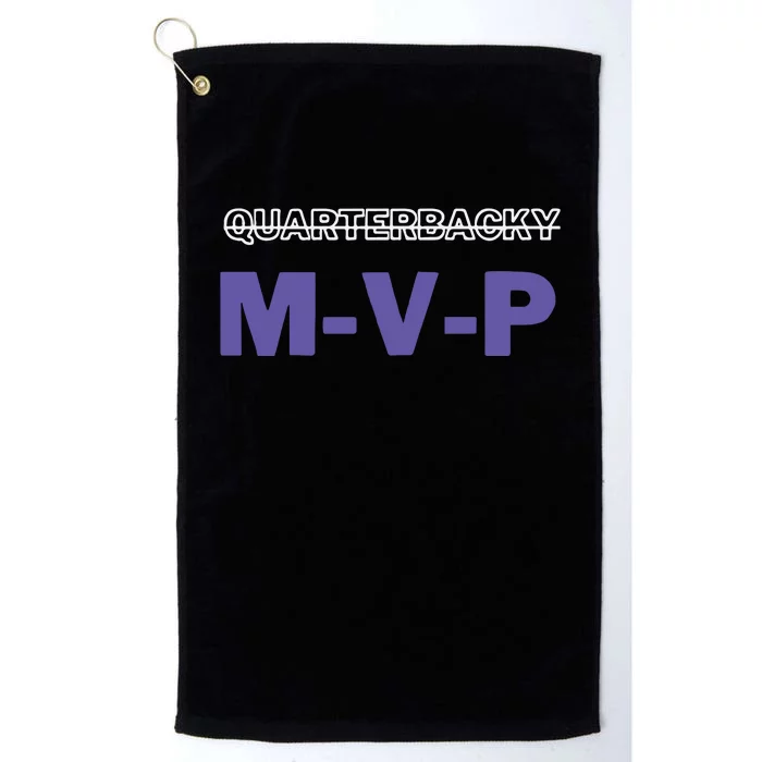 Quarterbacky Mvp Platinum Collection Golf Towel