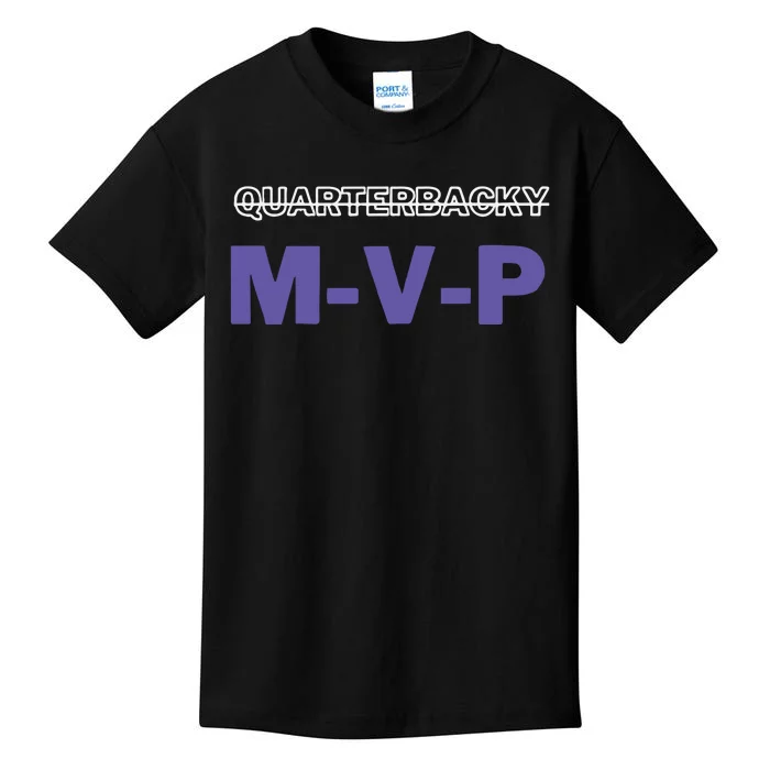 Quarterbacky Mvp Kids T-Shirt