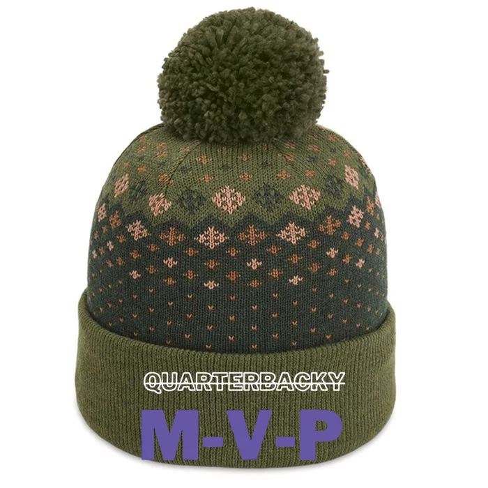 Quarterbacky Mvp The Baniff Cuffed Pom Beanie