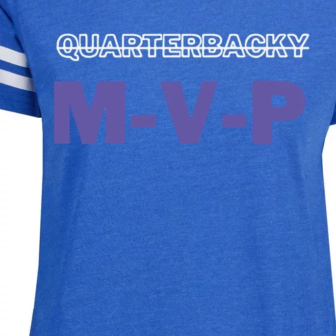 Quarterbacky Mvp Enza Ladies Jersey Football T-Shirt