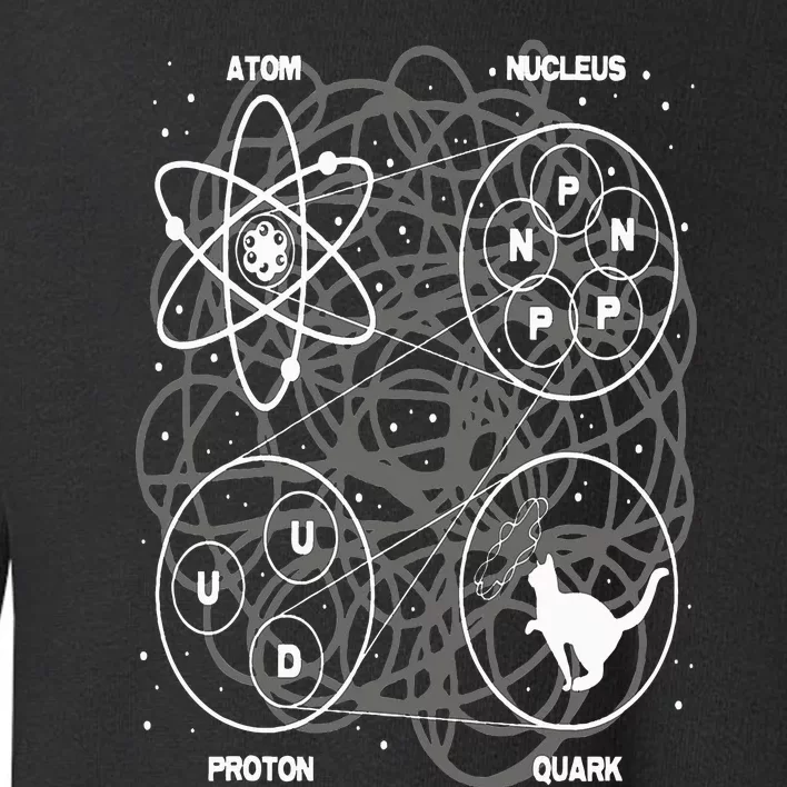 Quantum Mechanics String Theory  Physicist Science Lover Toddler Sweatshirt