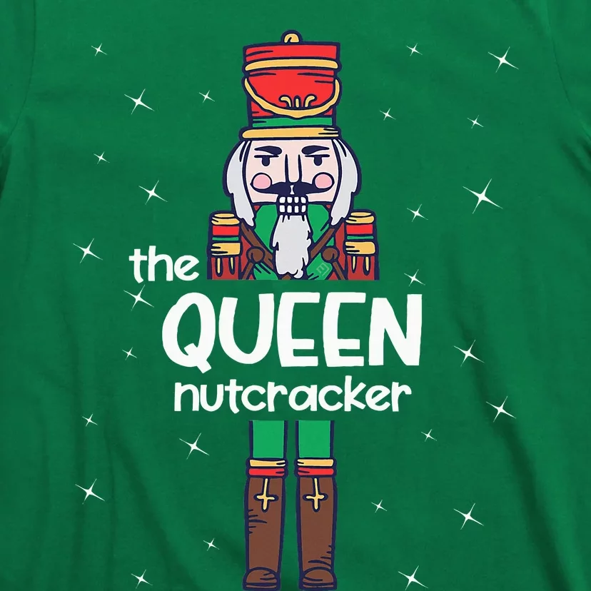 Queen Nutcracker Family Matching Funny Pajama T-Shirt