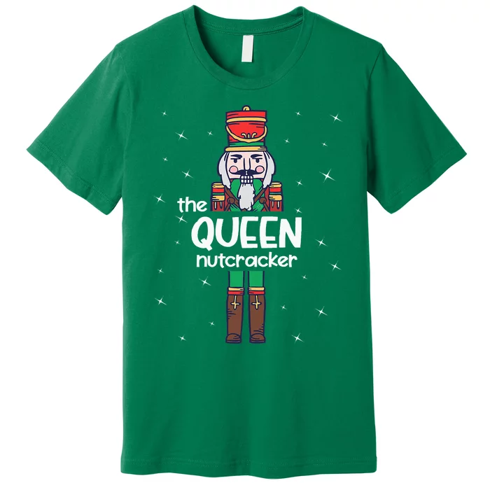 Queen Nutcracker Family Matching Funny Pajama Premium T-Shirt