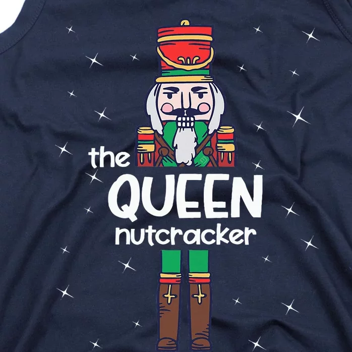 Queen Nutcracker Family Matching Funny Pajama Tank Top