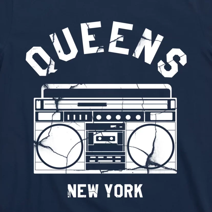 Queens NY Gifts New York NYC Boombox T-Shirt