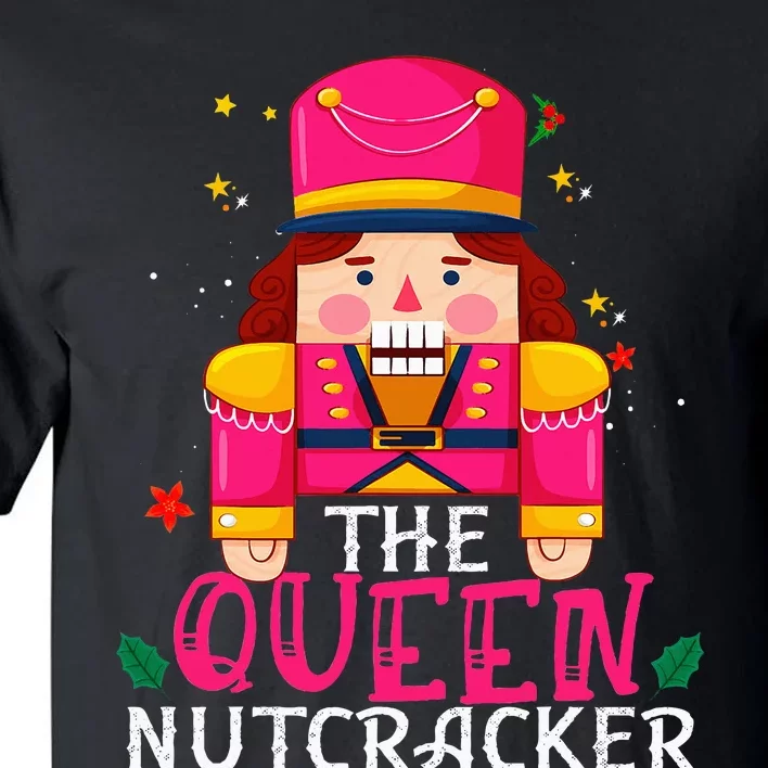 Queen Nutracker Matching Family Group Christmas Party Pajama Tall T-Shirt