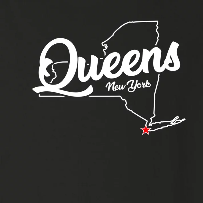 Queens Ny New York Nyc Gifts Souvenirs Toddler Long Sleeve Shirt