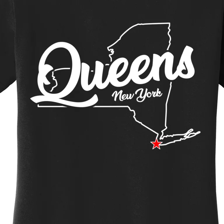 Queens Ny New York Nyc Gifts Souvenirs Women's T-Shirt