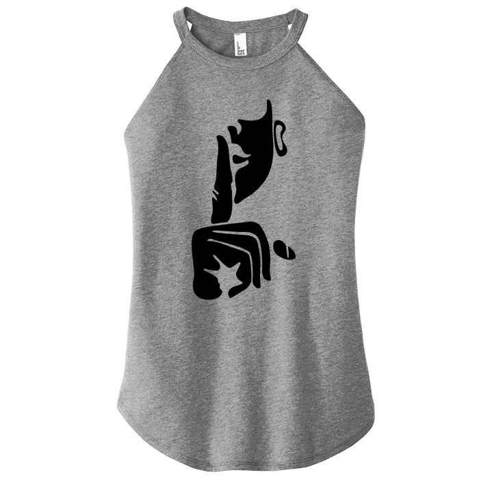 Quiet Nothing Saying Women’s Perfect Tri Rocker Tank