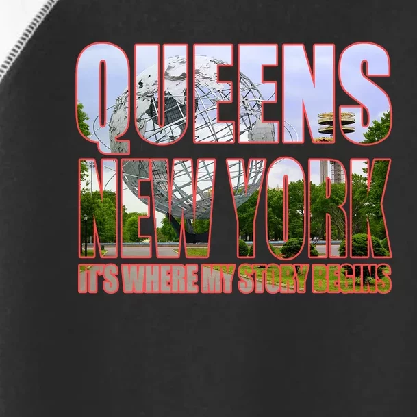 Queen New York It's Where My Story Begins Toddler Fine Jersey T-Shirt