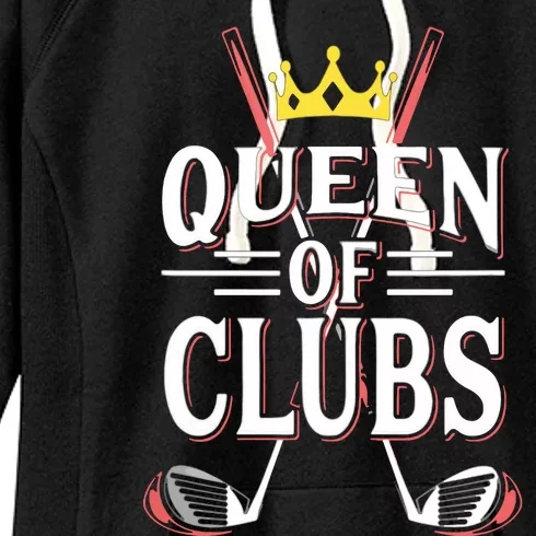 Queen Of Golf Club Tank Top Women's Fleece Hoodie