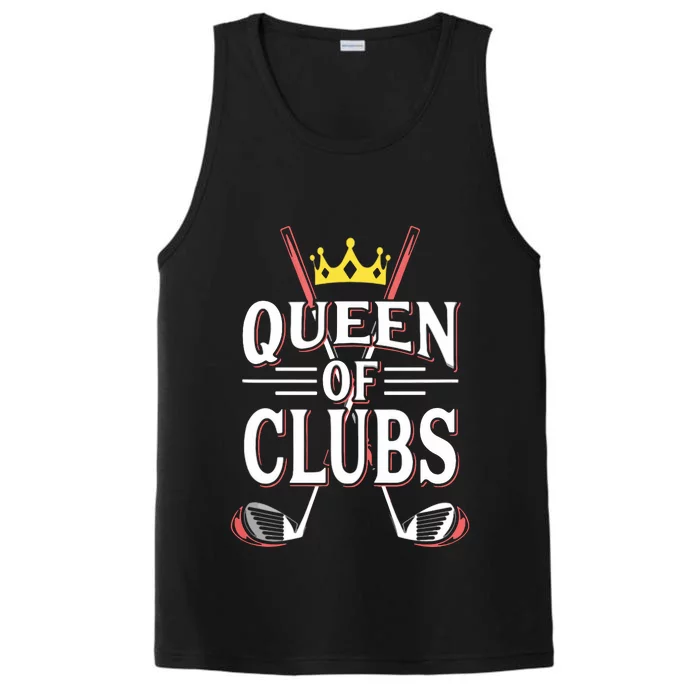 Queen Of Golf Club Tank Top Performance Tank