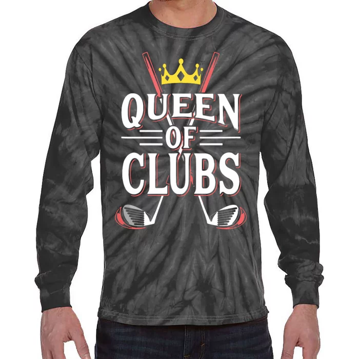 Queen Of Golf Club Tank Top Tie-Dye Long Sleeve Shirt