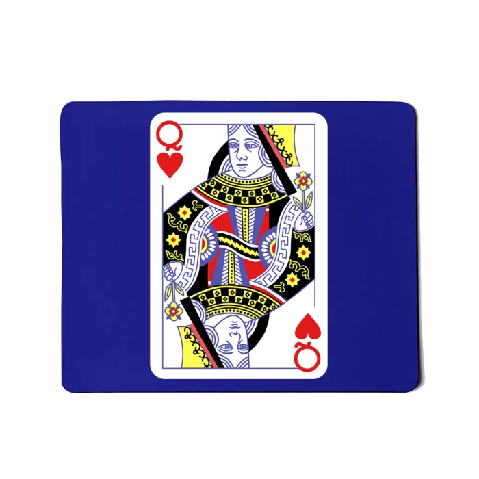 Queen Of Hearts Playing Cards Halloween Costume Casino Easy Great Gift Mousepad