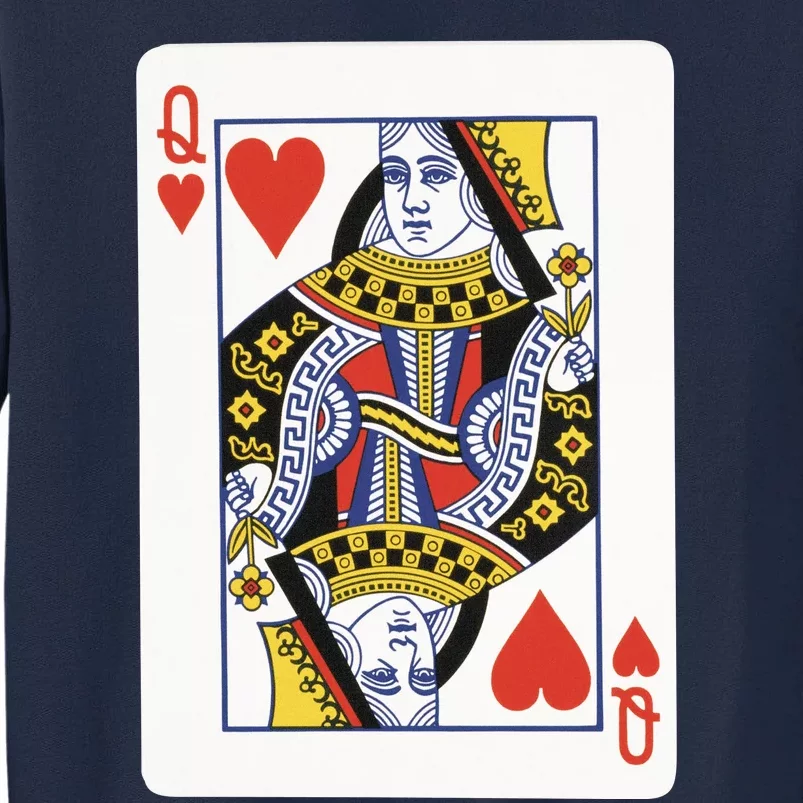 Queen Of Hearts Tall Sweatshirt