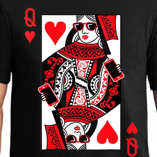 Queen Of Hearts Pajama Set