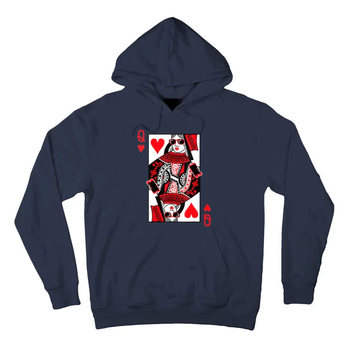 Queen Of Hearts Tall Hoodie